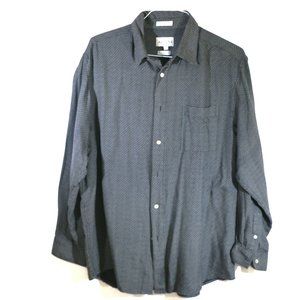 Alfani Silk Dress Shirt    Size: XL